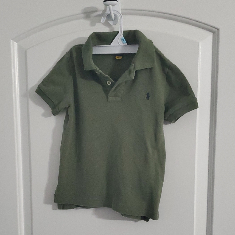 Polo by Ralph Lauren Kids Olive Polo Shirt